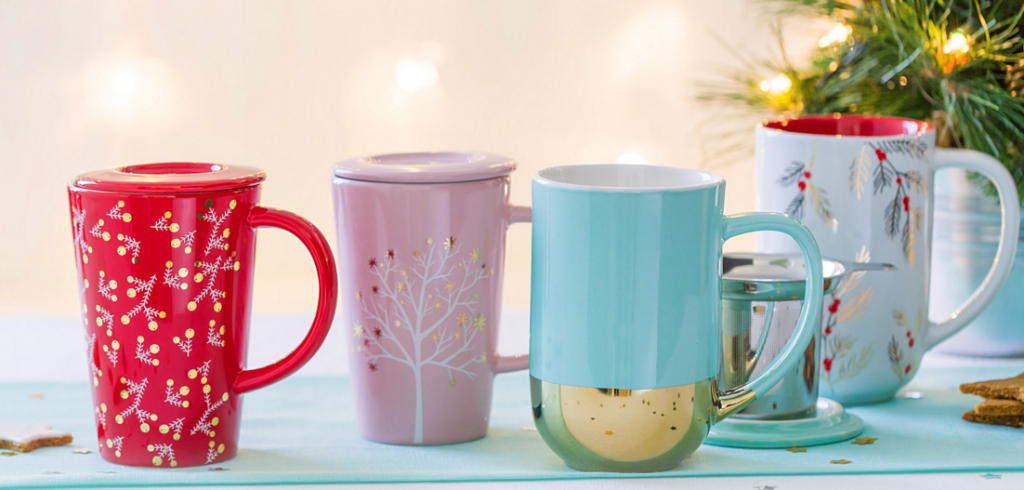 Colorful Tea Mugs - Heather Ryder Design